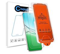chejuza Verre trempé pour Oppo A5 Pro 4g, film de protection avec kit d'installation facile, dureté 9H, couverture totale, compatible avec étui, 2 pièces