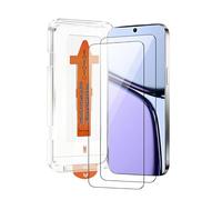 chejuza verre trempé pour Realme C65 4g [2 Pièces],Installation Rapide, Couverture Complète, Sans Bulles, Dureté 9H Verre,Haute Définition Protection Film Économiseur d'écran
