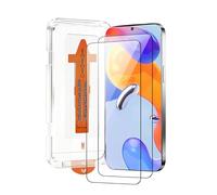 chejuza verre trempé pour Redmi notes 11 pro 5g [2 pièces],Installation Rapide, Couverture Complète, Sans Bulles, Dureté 9H Verre,Haute Définition Protection Film Économiseur d'écran