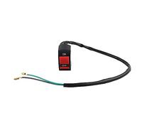 Chelhead 1 Pièce Moto Guidon Interrupteur On Off Bouton conversion pour moto ou vélo Convient aux guidons de 22mm 2 fils