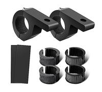 Chelhead 2 pièces supports de phares de travail 19-32mm, Support de serrage universel Convient pour motos,4x4,ATV,UTV,camions,bateaux,barres de toit (0.75"-1.25")