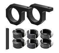 Chelhead 2 pièces supports de phares de travail 25-50mm, 1.5"/2", support de serrage universel Convient aux motos,4x4,ATV,UTV,camions,bateaux,barres de toit