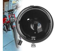 Chelhead Boîtier de phare LED moto 14.6CM, noir, pour phare rond LED 5 3/4, compatible avec la plupart des Softail, Sportster XL 1200, XL883, Dyna Customs