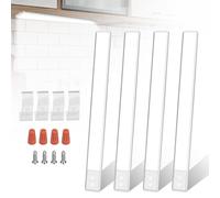 Chelhead Lot de 4 Barre Lumineuse LED 42 cm 168 LED pour intérieur de Voiture, 12V 10W, éclairage sous Meuble avec 3 températures de Couleur et variateur d'intensité Flexible, Compatible avec Voiture