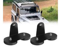 Chelhead Support de barre LED 66 mm, 2 supports de montage magnétiques, ventouse puissante compatible avec les phares de voiture, de véhicule tout-terrain, de camion, de toit