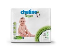 Chelino Nature Couche pour enfant Taille 6 (17-28 kg), 162 couches