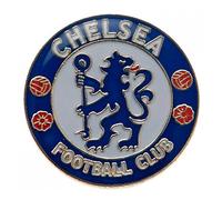 Chelsea Badge Officiel FC en métal avec Blason du Club Bleu