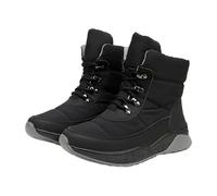 Chelsea Bottines en cuir pour femme avec talon pointu et talon haut Bottes basses en cuir synthétique Bottes de soirée élégantes, Noir , 38 EU
