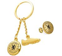 Chelsea F.C. Porte-clés et badge à épingle, cadeau pour supporters