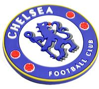 Chelsea FC - Aimant pour réfrigérateur, blason BS3198 (taille unique) (Bleu/Blanc/Rouge)