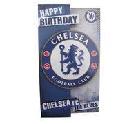 Chelsea FC Ch139 découpe Crest Carte d'anniversaire