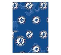 Chelsea FC Lot de 6 feuilles de papier cadeau 6 étiquettes 70 x 50 cm Produit officiel