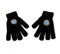 Chelsea FC Official Football Gift Junior Knitted Gloves - A Great Christmas / Birthday Gift Idea For Boys by Official Chelsea FC Gifts