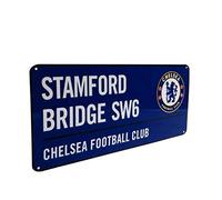 Chelsea FC Officiel Bleu Stamford Bridge Street Sign 18cm x40cm