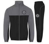 Chelsea FC officiel - Lot veste et pantalon de survêtement thème football - homme - gris - L