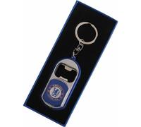 Chelsea FC - Porte-clés ouvre-bouteille avec lampe de poche 1658 (taille unique) (Bleu)