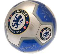 Chelsea FC - "The Pride Of London" Football avec signatures BS3775 (5) (Bleu/Argent)