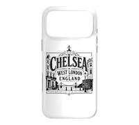 Chelsea, Ouest de Londres, Angleterre, Albert Bridge, imprimé Noir Coque pour iPhone 17 Pro Max