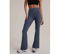 Chelsea Peers Chelsea Peers Grey SoftSculpt Rib Flared Leggings