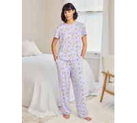 Chelsea Peers Chelsea Peers Martini & Olive Imprimé Long Pyjamas Ensemble