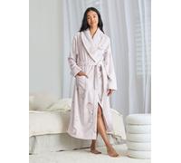 Chelsea Peers Chelsea Peers Natural Fleece Burnout Cosmic Constellations Dressing Gown Natural 10