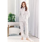 Chelsea Peers Chelsea Peers Natural Fleece Burnout Cosmic Constellations Sweatshirt & Jogger Co-ord