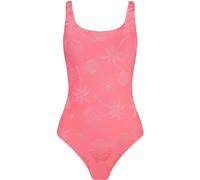 Chelsea Peers Chelsea Peers Pink Jacquard Coastal Swimsuit