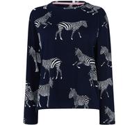 Chelsea Peers Classic Pyjama Set Zèbre Marine 10 (S) Female