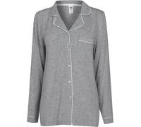 Chelsea Peers Modal Button Up Pyjama Set Gris 8 (XS) Female