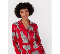Chelsea Peers Satin Pyjama Set Léopard rouge 8 (XS) Female