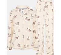 Chelsea Peers Women's Long Sleeve Pyjama Sets Penguins blancs 14 (L) Female