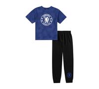 Chelsea Pyjama F.C pour garçons | Cadeaux de football pour garçons | Vêtements de nuit officiels, bleu, 11-12 ans