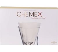 Chemex Bonded, Cone, filtre à café jetable, papier, blanc, 100 pièces