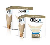 Chemex Filtre - Naturel Carré - 100 CT - Paquet de 2