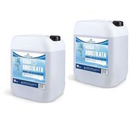 CHEMICA SOLUTIONS Eau bidistillée pure pour usage industriel et clinique 2 bidons de 10 litres (20 litres), distillée deux fois, déminéralisée, fabriquée en Italie
