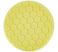 Chemical Guys Hex Logic Tampon de coupe lourd Jaune Ø 165 mm
