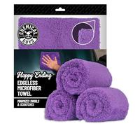 Chemical Guys MIC34803 Happy Ending Serviette en Microfibre sans Bords Ultra pelucheuse Violet 40,6 x 40,6 cm