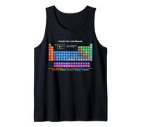 Chemical Periodic Table of Elements Novelty Graphic Designs Débardeur