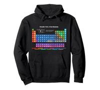 Chemical Periodic Table of Elements Novelty Graphic Designs Sweat à Capuche