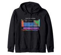 Chemical Periodic Table of Elements Novelty Graphic Designs Sweat à Capuche
