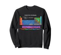 Chemical Periodic Table of Elements Novelty Graphic Designs Sweatshirt