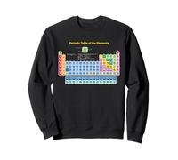 Chemical Periodic Table of Elements Novelty Graphic Designs Sweatshirt