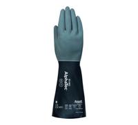 Chemiehandschuhe AlphaTec 53-001 Gr.10 grau/schwarz EN 388,EN 374,EN 407 6 PA Quantité:6