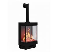 Chemin'arte - Cheminée électrique 2000w majestic 3d