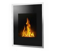 Cheminée électrique 1800w noir Chemin'arte empire state Gris G