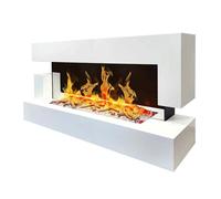 Cheminée électrique design 2000w blanc 239