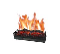 Chemin’Arte Foyer Électrique Effet Flammes LEDs XL + Chauffage 2000W - Conçu en France - 67x23x24cm - Garanti 2 Ans