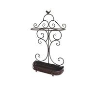CHEMIN DE CAMPAGNE Porte-Parapluie en Fer forgé Marron 70 x 39 cm