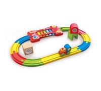 Hape - E3822 - Circuit Train 1er âge - Circuit sensoriel