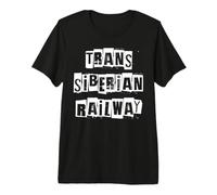 Chemin de Fer transsibérien T-Shirt Haut de Gamme
